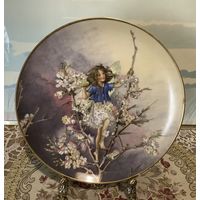 Тарелка коллекционная Цветочная Фея Villeroy & Boch Германия винтаж