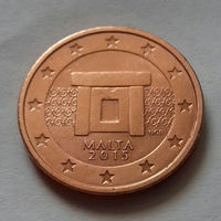 5 евроцентов, Мальта 2015 г.