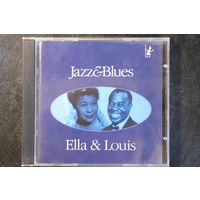 Ella Fitzgerald, Louis Armstrong – Jazz & Blues (1998, CD)