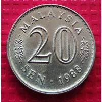 Малайзия 20 сен 1988 г. #40722