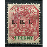 Британские колонии Трансвааль (Южная Африка) - 1901/1902 - Герб с 1Р с надпечаткой E. R. I. - (есть тонкое место) - [Mi.97] - 1 марка. Чистая без клея.  (Лот 60EX)-T25P5