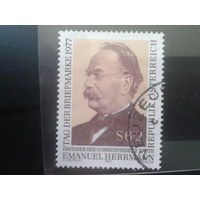 Австрия 1977 День марки, персона с почтовой карточки