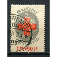 Финляндия - 1925 - Красный крест - [Mi. 111] - полная серия - 1 марка. Гашеная.  (Лот 185AJ)
