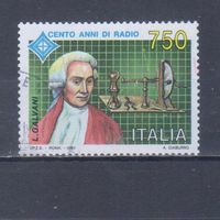[2127] Италия 1991. Наука.Физика.Гальвани. Гашеная марка.