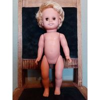 Кукла ГДР см 38 см кареглазая Плутти ?