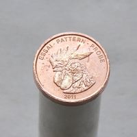 Монетовидный евро жетон 1 ceros 2011  Монако