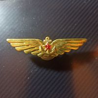 Знак летчика палубной авиации ВМФ (последний кквалификационный знак СССР)