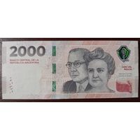 2000 песо 2023 года - Аргентина - UNC