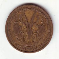 Западная французская Африка (Того?), 25 франков 1956 год