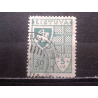 Литва, 1936, Стандарт, герб 5ст