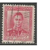 Новая Зеландия. Король Георг VI. 1938г. Mi#246.