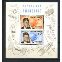 Руанда - 1965 - Джон Кеннеди - [Mi. bl. 5] - 1 блок. MNH.  (Лот 108CK)