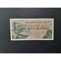 1 рупия 1961 года. Индонезия. аUNC.  Распродажа