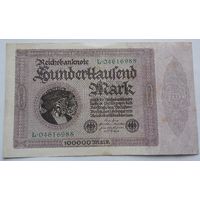 Германия 100000 марок 1923 1 февраля