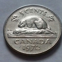 5 центов, Канада 1972 г.