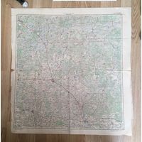 Карта Ковель Луцк 1942 год