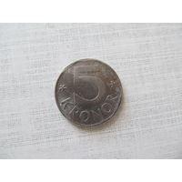 5 Kronor (5 Крон) 1991 Гож