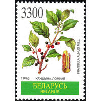 Лекарственные растения Беларусь 1996 год 1 марка
