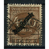 Веймарская Республика - 1923г. - dienstmarken, 400 M - 1 марка - гашёная. Без МЦ!