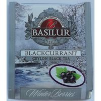 Чай Basilur Blackcurrant (черный с ароматом черной смородины) 1 пакетик