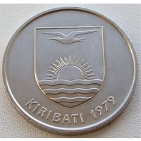 Кирибати. 50 центов 1979 год KM#6 "Орех пандауса"  Тираж: 20.000 шт