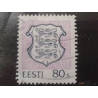 Эстония 1995 Стандарт, герб 80 s