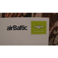 Открытка Air Baltic
