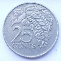 Тринидад и Тобаго 25 центов, 1981 (3-16-235)