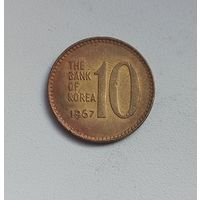 10 Вон 1967 (Южная Корея)