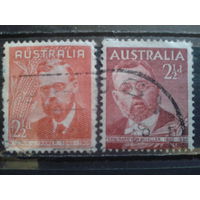 Австралия 1948 Ботаники полная серия