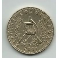 1 кетсаль 2001 Гватемала
