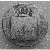 10 гроша польских 1831 года. K G