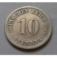 10 пфеннигов, Германия 1889 A