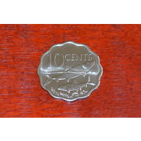 Багамы 10 центов 2007