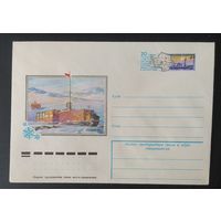 СССР 1978 конверт с оригинальной маркой, 20л научной станций.
