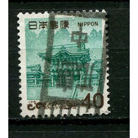 Япония - 1968 - Храм - [Mi. 995] - полная серия - 1 марка. Гашеная.  (Лот 25BQ)