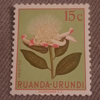 Руанда-Урунди 1953. Флора. Цветы
