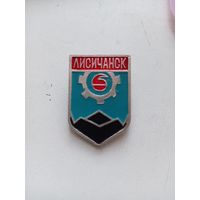 Значок герб города Лисичанск