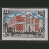 З. 1049. 1947. 30 лет Моссовету. Архитектура. БЗБ. Чист.