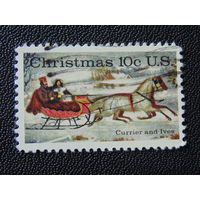 США 1974 г. Рождество.