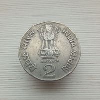 Индия 2 рупии 1996