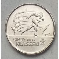 Канада 25 центов 2009 г. Синди Классен - шестикратный призёр Олимпийских игр