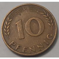 Германия 10 пфеннигов, 1950 (4-10-26)