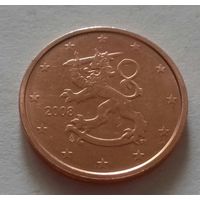1 евроцент, Финляндия 2008 г.