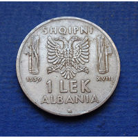 Албания итальянская оккупация 1 лек 1939 магнитная
