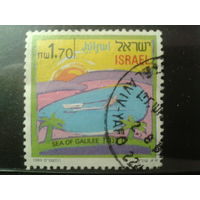Израиль 1989 Туризм, концевая Михель-2,5 евро гаш