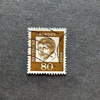 Марка Германия 1961 год Стандартный выпуск