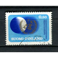Финляндия - 1970 - 25-летие ООН - [Mi. 682] - полная серия - 1 марка. Гашеная.  (Лот 194AO)