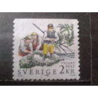 Швеция 1988 Связывание венков