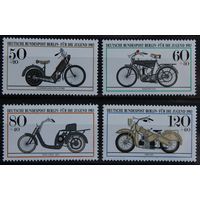 Мотоциклы, Германия (Берлин), 1983 год, 4 марки